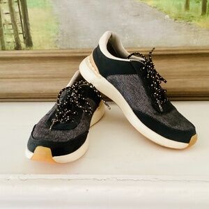 TOMS Arroyo Heavy Black Canvas Women’s Sneakers Size 7 casual walking everyday